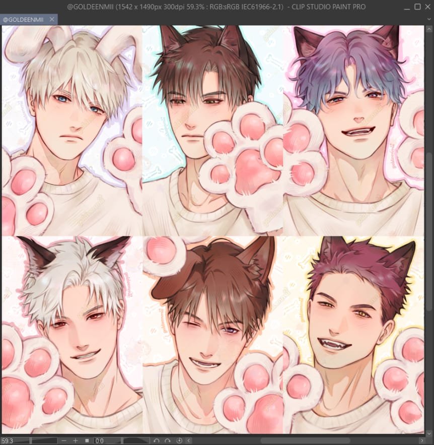 goldeenmii's tweet photo. ̶T̶r̶i̶c̶k̶ ̶o̶r̶ Treats?? 🐾🍬🍭
#cf23 #lads https://t.co/oFjn4esXJU