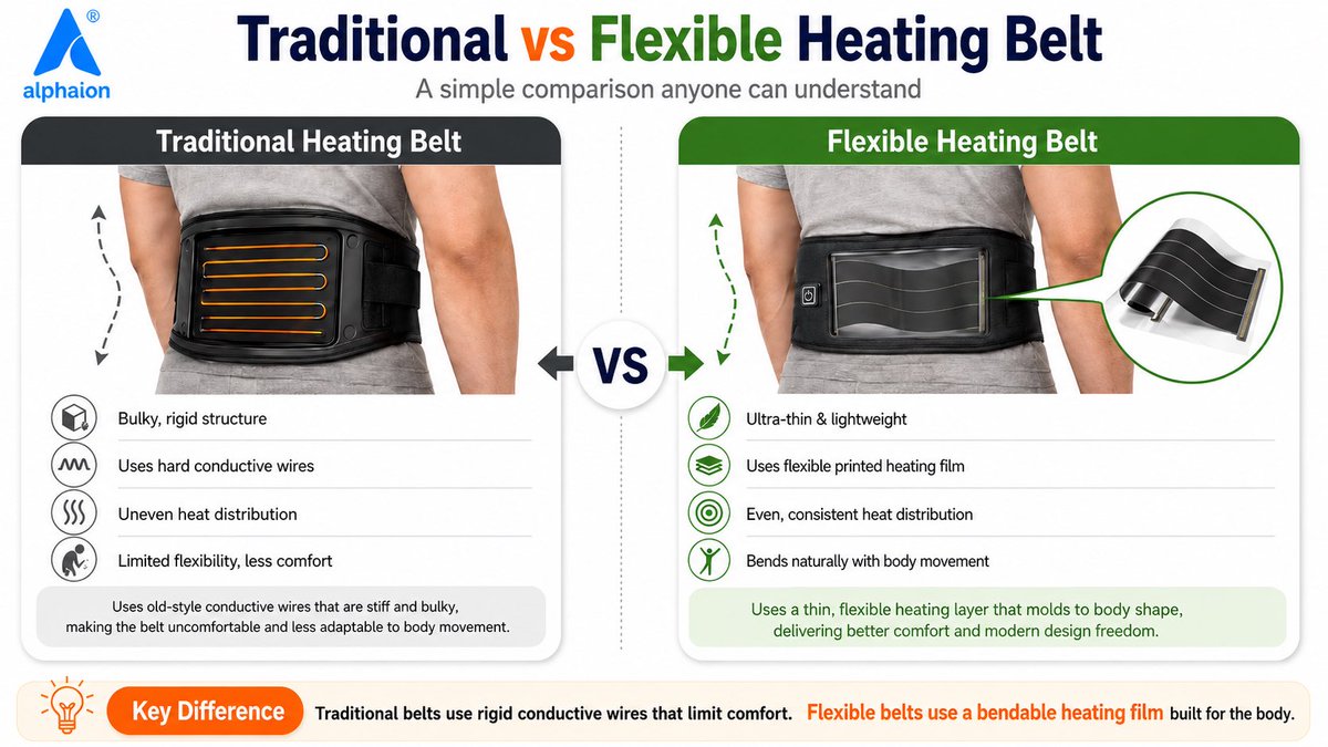 Alphaion_in's tweet photo. Traditional wires or flexible printed heating film?
At Alphaion, we are building thin, flexible heating solutions for better comfort, movement, and uniform warmth.
#Alphaion #FlexibleHeater #PrintedElectronics https://t.co/8vMyGg8a8R