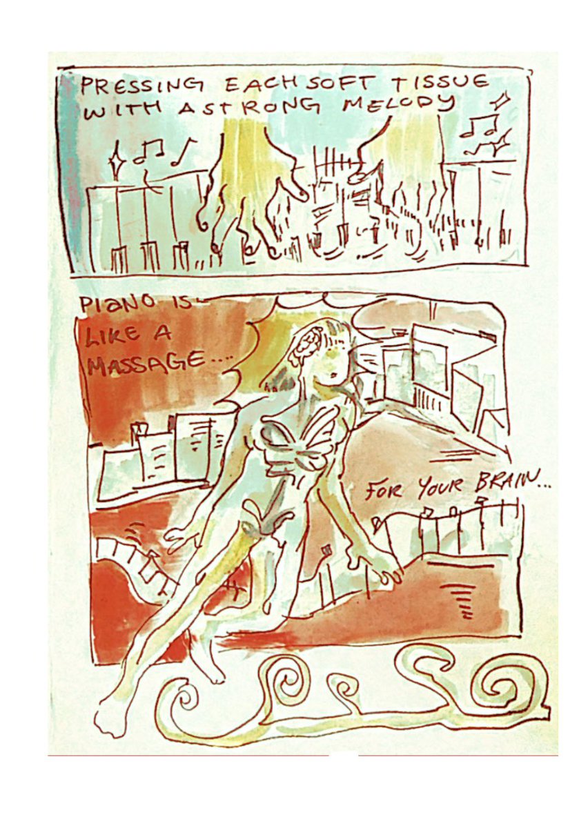 ducknofeathers's tweet photo. day 1 of making a comic everyday. I want to live with a pianist ! https://t.co/4U7JiHFyxc