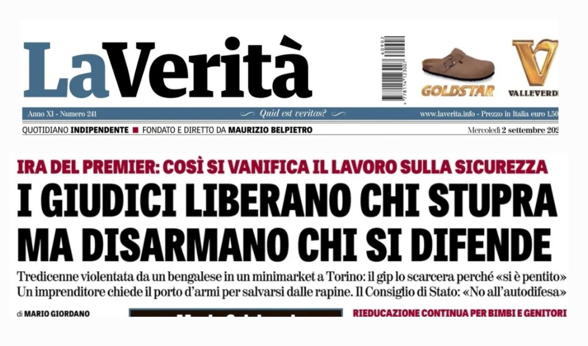 sconnesso_'s tweet photo. I GIUDICI LIBERANO CHI STUPRA MA DISARMANO CHI SI DIFENDE e se lo fai ti perseguono pure sz sconti con risarcimenti

13 anni violentata da un BENGALESE in minimarket a Torino.

Il GIUDICE LO SCARCERA PERCHÈ PENTITO (quindi stupro libero poi fai finta di pentirti e resti libero) https://t.co/7gjSqAEaQe
