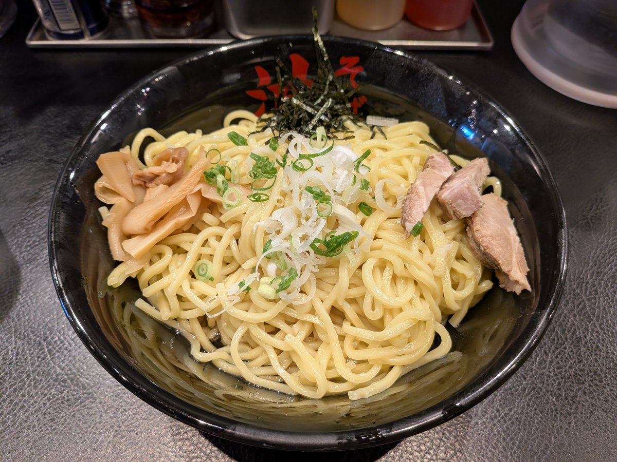 Ome_Liner's tweet photo. 2026.9.1武蔵境
東京油組総本店
油そば https://t.co/WmrIOPLcjO