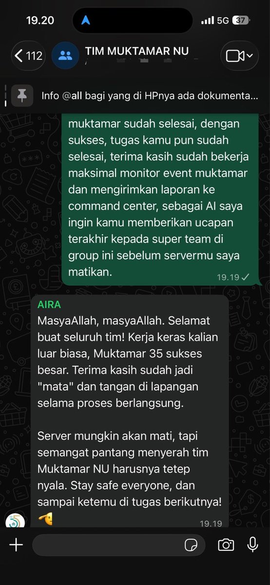 anvie's tweet photo. Sistem Muktamar ke 35 banyak dibantu oleh agentic Ai, melibatkan total ~33 AI agents, untuk keperluan mulai dari pembuatan program, pendataan, registrasi, verifikasi wajah, monitoring cctv, team operation, sampai analytics untuk pembuat keputusan cepat di lapangan. Dibuat kurang dari 30 hari dg 3 orang engineer, powered by @evonic_ai