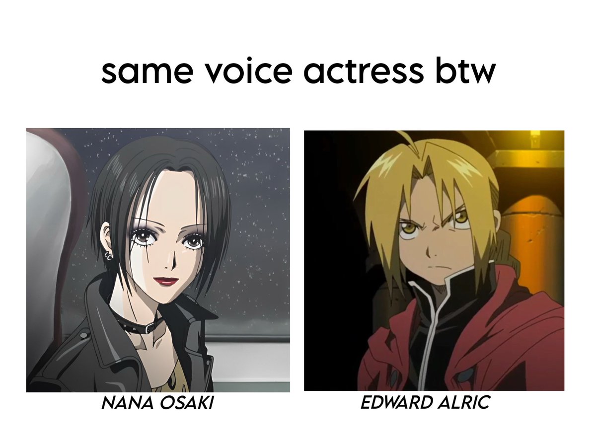 anfess_'s tweet photo. -aniask sebutin dong karakter anime berbeda yang kalian gk nyangka VA atau pengisi suaranya sama. atau yg karakternya jomplang bgt karakteristiknya. https://t.co/xtdnb2VQOP