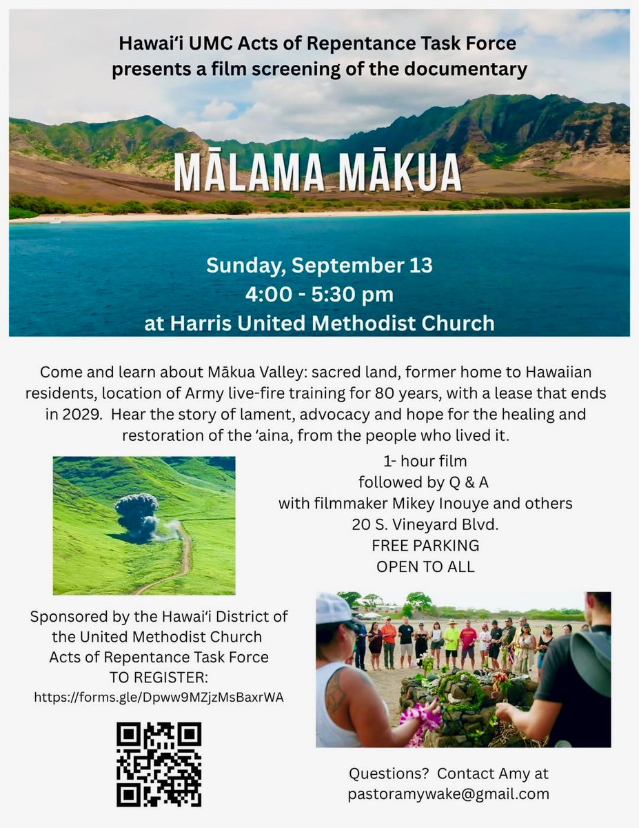 FreeHawaii's tweet photo. DONʻT MISS IT - LEARN WHY ITʻS SO IMPORTANT TO HEAL & RESTORE THIS SACRED `ĀINA - https://t.co/cBAJcCUu3m
#MalamaMakua #SacredLand #FreeHawaii #HawaiianKingdom https://t.co/cgHdO5mgsk