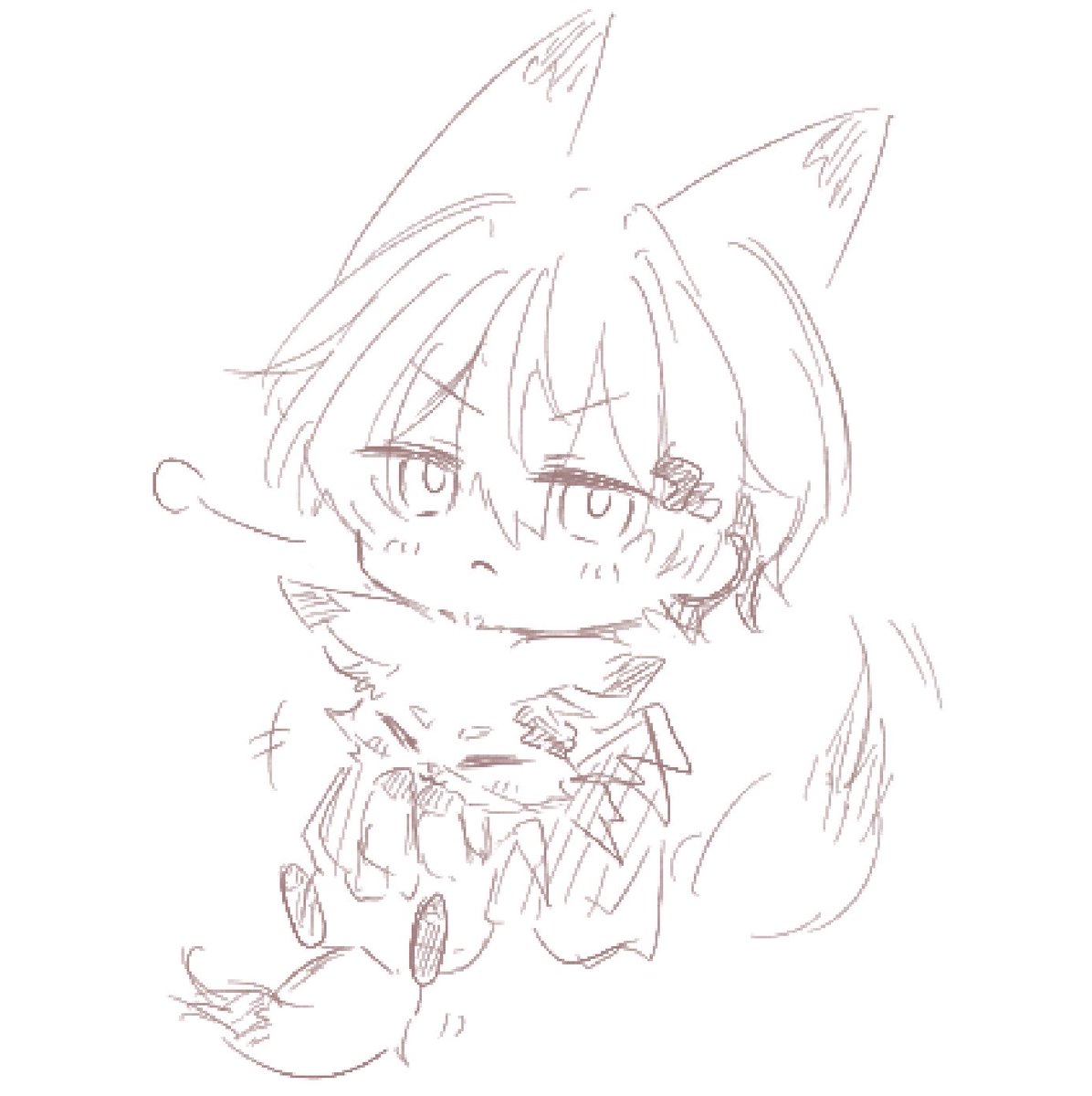 karabako_1n_sea's tweet photo. #72あーと 🦊🦊 https://t.co/TgbcA56JzK