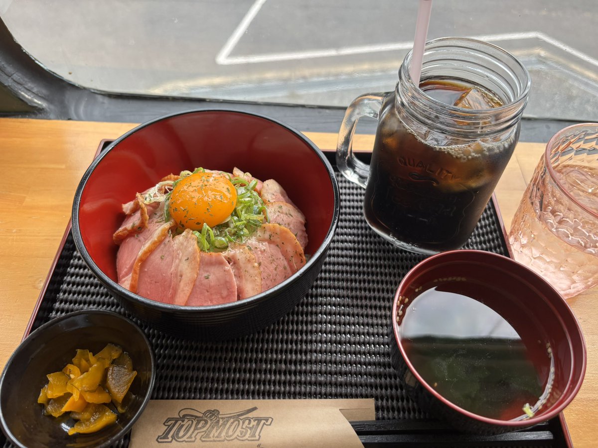 3eVEOBSbcR143's tweet photo. 来ちゃった🤗🤗🤗
みんな大好きTOPMOST
 #TOPMOST 

 鴨ねぎ丼美味しかったぁ☺️🫶 https://t.co/yBq5rCjARm