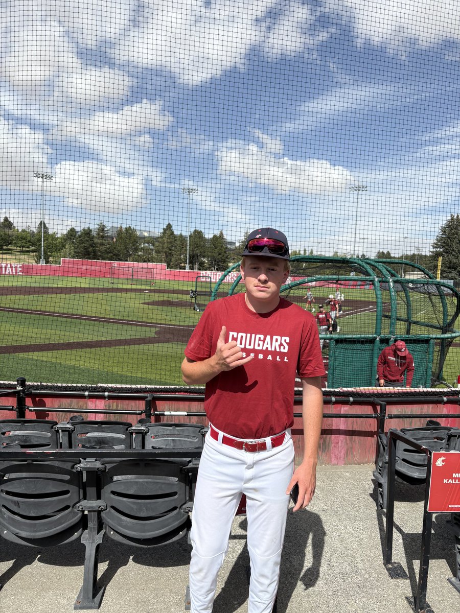 JustinFbaseball's tweet photo. Thank you Washington State Baseball for running a great camp last weekend, Had a great time! https://t.co/Fy0VFU5gA6