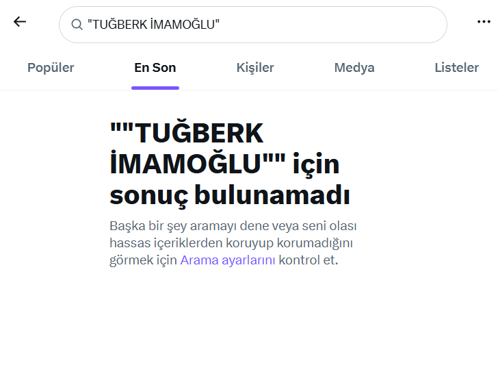 belkibetipola's tweet photo. İmamoğlu'na uygulanan dijital tecriti şöyle anlatayım, gemi kazası oldu, TT'de 2. sırada Tuğberk İmamoğlu yazıyor, tıklıyorsunuz ve hiçbir sonuç görünmüyor, sonra  TT sırasından da kayboluyor. Geminin Ekrem İmamoğlu'yla bir alakası yok bildiğim kadarıyla ama yapay zeka ne bilsin, gemiyi twitter'dan sildi.