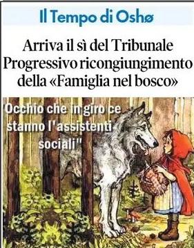 Siddh60's tweet photo. #Togheorchi e #assistentisociali peggio dei lupi!
#famiglianelbosco https://t.co/dEMg7klw0i
