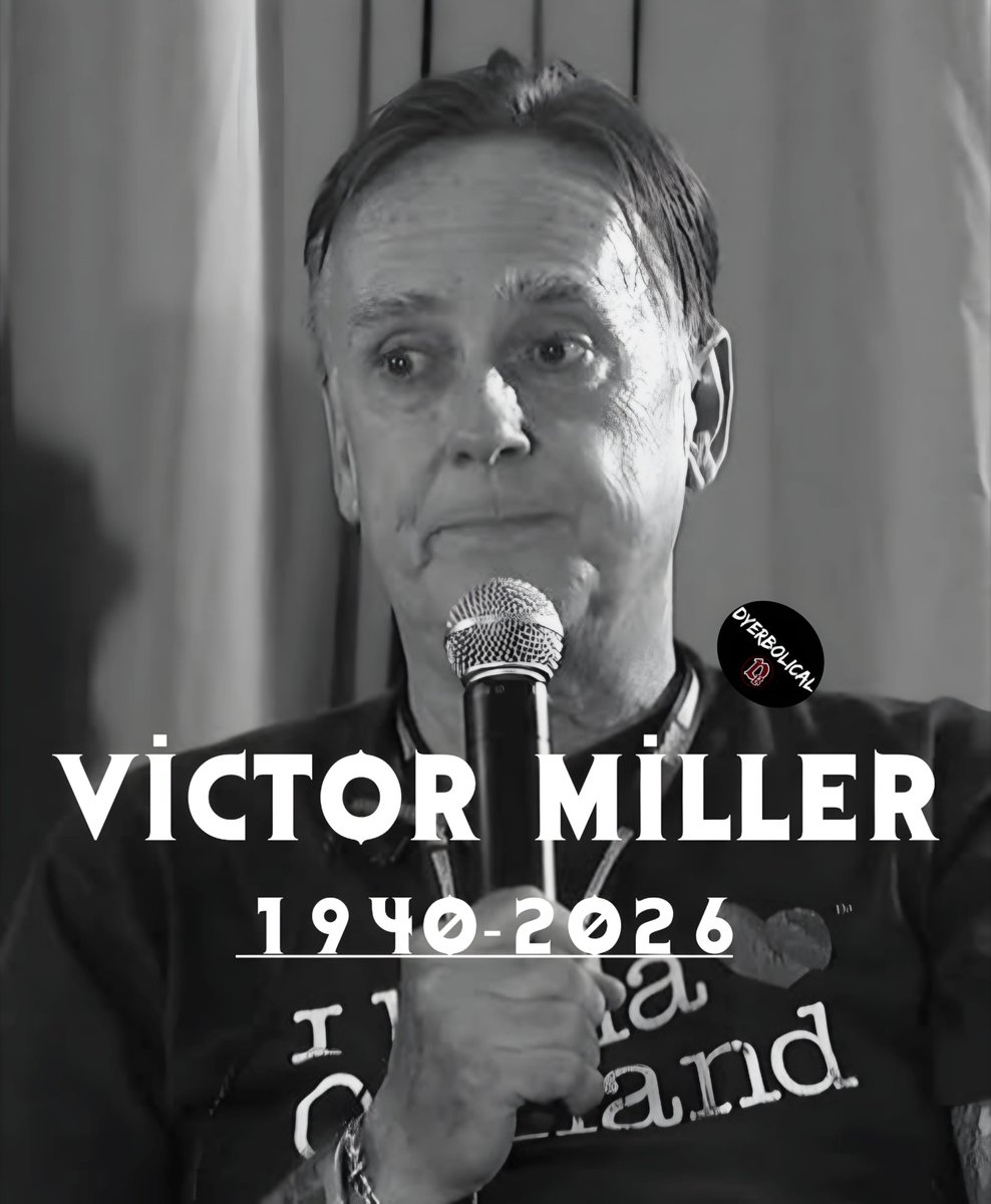 DyerbolicalDB's tweet photo. Sad News 😔🙏

Victor Miller (1940–2026) wrote the original Friday the 13th and gave horror Pamela, Jason, and Camp Crystal Lake. Smart, funny, a storyteller to the end. Hell of a run. Rest easy. https://t.co/6tmNn5JD5x