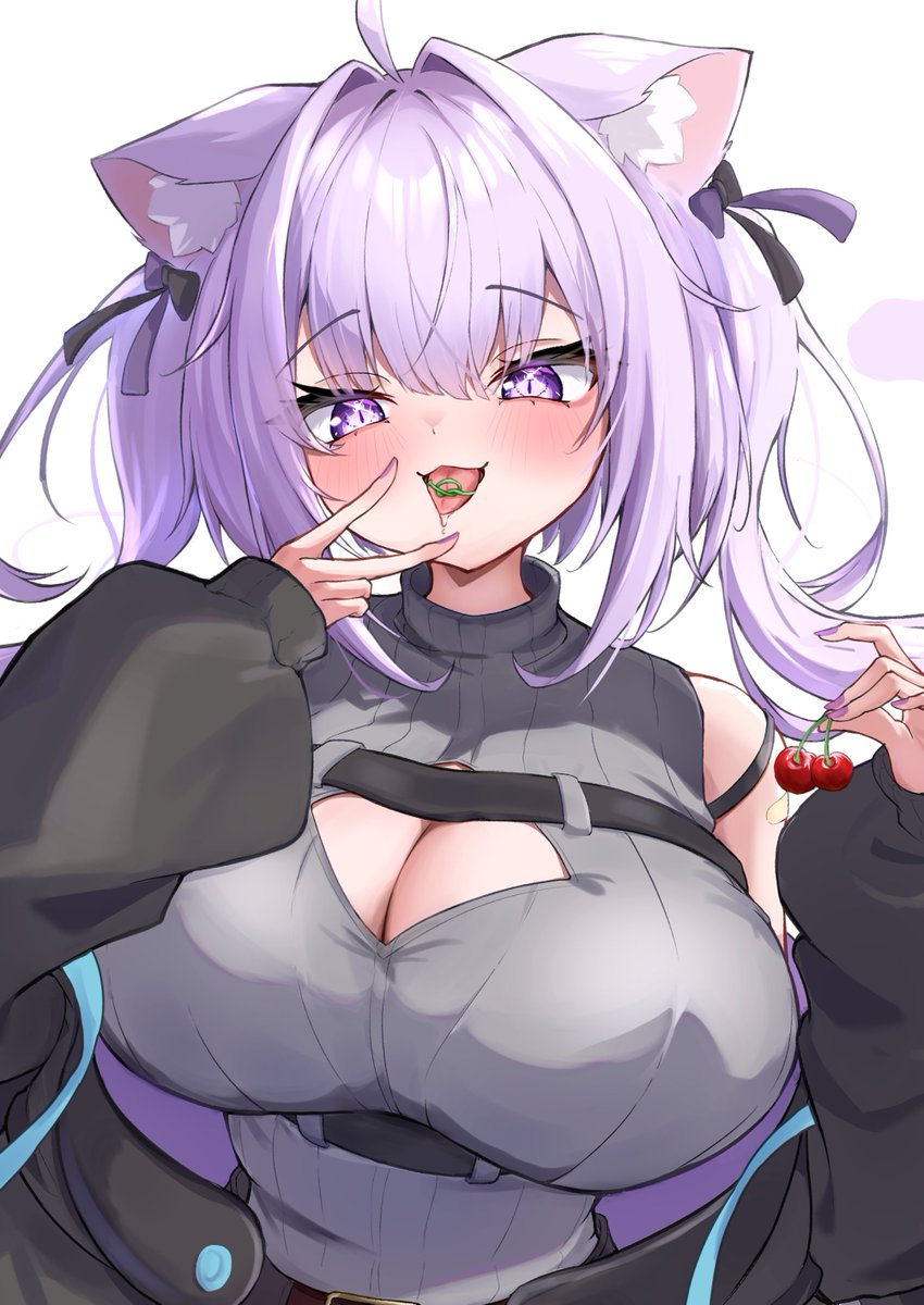 ramuNeCo022's tweet photo. 上手でしょ～？💜
#絵かゆ https://t.co/QCe8VUaQMd