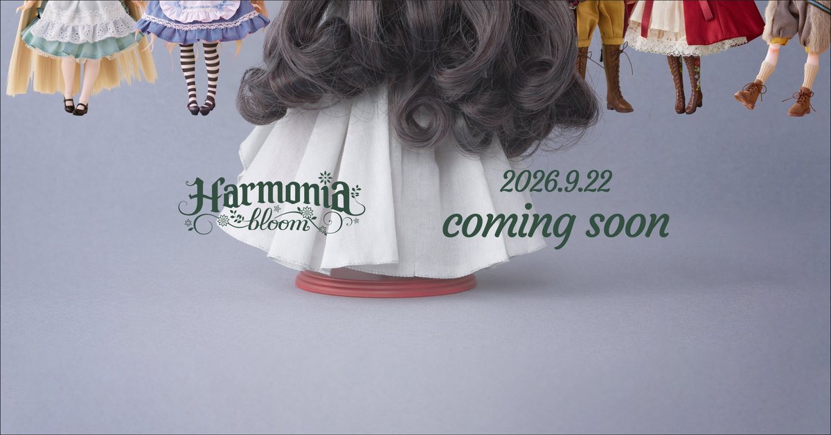 Harmonia_series's tweet photo. ✼••┈┈┈┈┈┈┈••✼
　Comming Soon
             9.22
✼••┈┈┈┈┈┈┈••✼

From
Fairytale series

🍎
#Harmoniabloom
#dollshow #DS79 https://t.co/GIP6JaHU0t