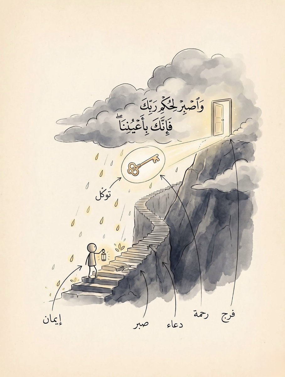 ArabicBest's tweet photo. الصبر مع التوكل مفتاح الفرج الذي لا يخيب. https://t.co/rwO7ucLmsi