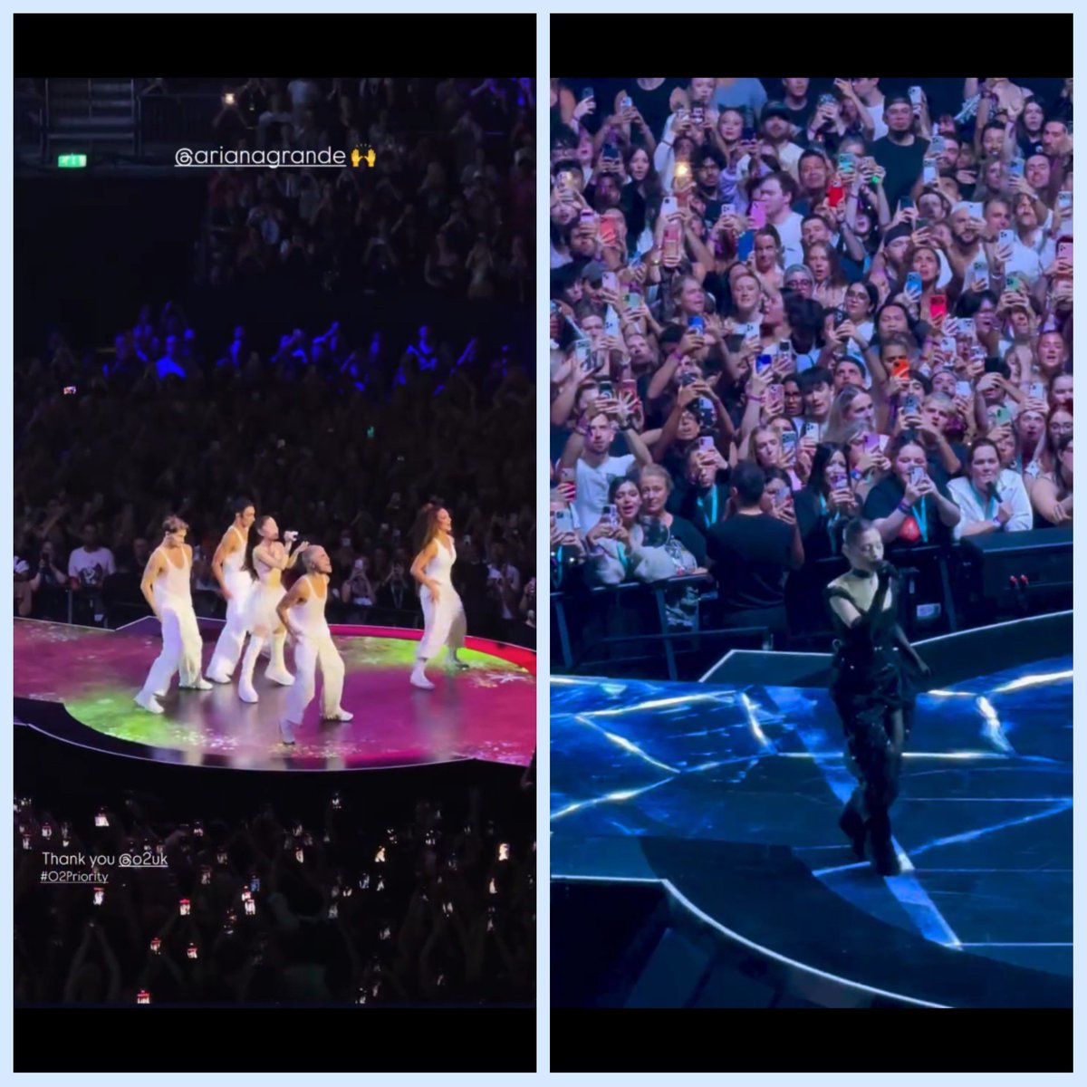 LukeyNewtsVibes's tweet photo. I suppose there must be people out there who are already saying that they weren't together because of how the stage looks to each of them...
As if they couldn't move through the space reserved for guests!
#LukeNewton #Himbo + his shady leech #antoniaroumelioti🥬 #FameSeeker https://t.co/uSufoJobDE
