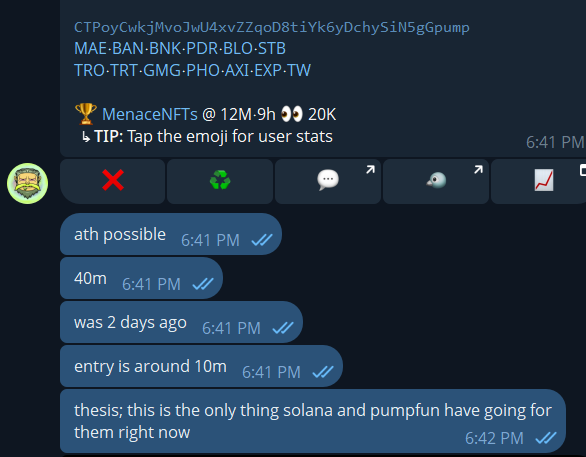 NFTsAreNice's tweet photo. I mean if you don't think solana:CTPoyCwkjMvoJwU4xvZZqoD8tiYk6yDchySiN5gGpump  is going back to ATH idk what to tell you https://t.co/xwP4yytlLa