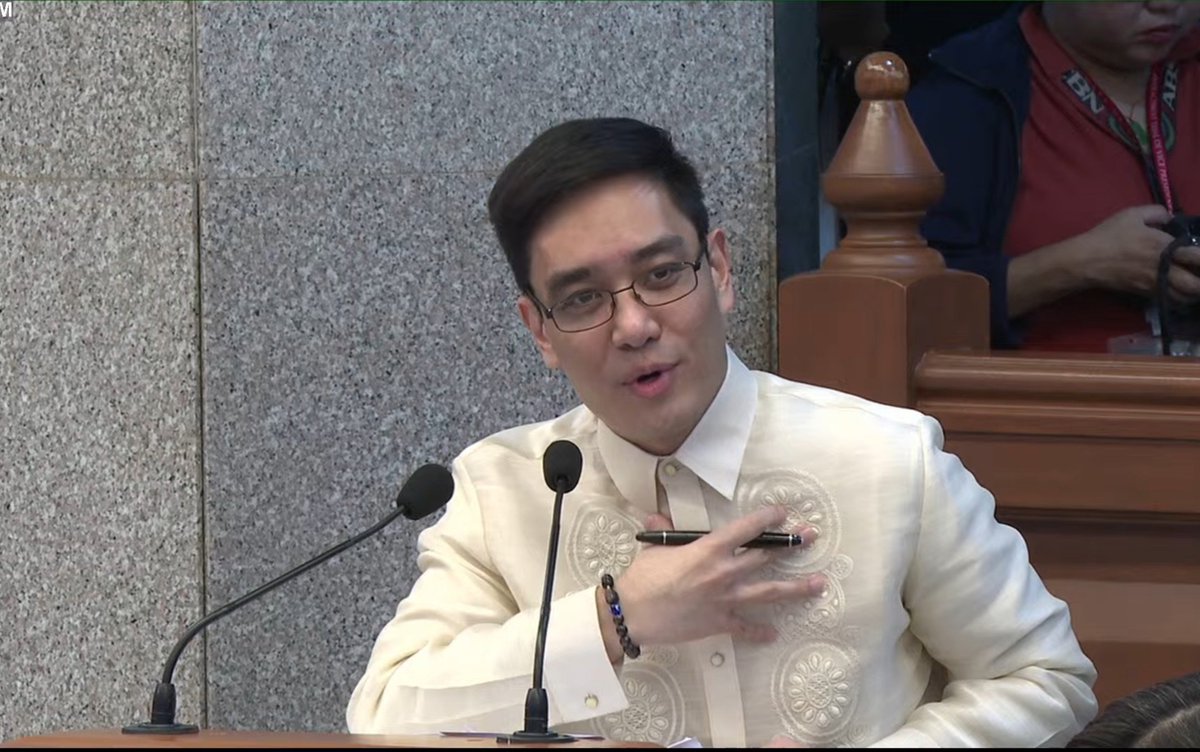 badwistouch's tweet photo. Atty. Jay Tolosa did a phenomenal job today. Imagine going 3 vs. 1, yet he still delivered like a king. 👑🔥
#VPonTrial #ImpeachmentTrial https://t.co/waQTSWUaIi
