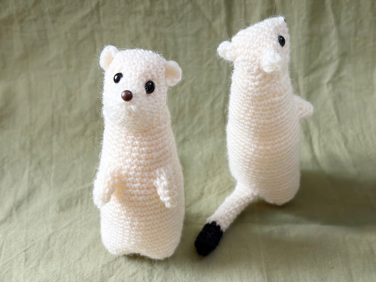 piggiesagogo's tweet photo. 【テスター募集 / Testercall】オコジョのあみぐるみ / Erimine amigurumi

フォロワーさんからリクエストをいただきまして、オコジョのあみぐるみを作ってみました。テストにご協力いただける方はぜひご連絡くださいませ。

https://t.co/crG5P0snKN https://t.co/Q8moMSRP2V