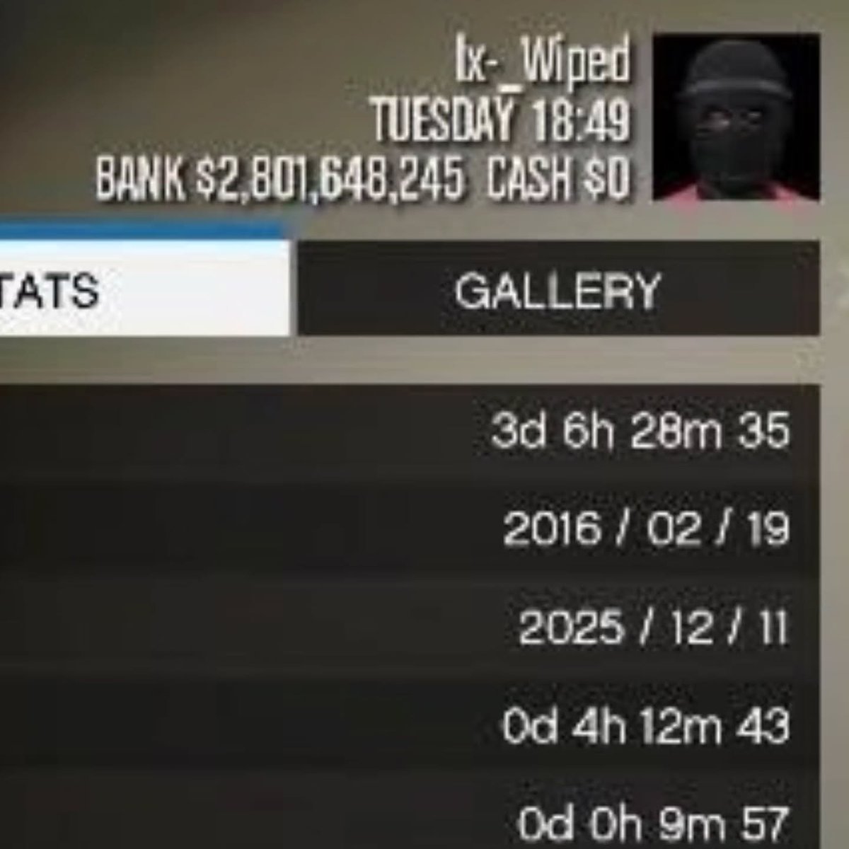 Modded_servic's tweet photo. Male account
PS5 ACC
Fast run
Lvl 757
2.8 bill
Modded kd
Halloween face paints
Moddedoutfits
Free name change
Research done
Unlocks
Region:
Bin:
C/O:
INBOX π₯ ME PRIVATELY IF INTERESTED
#GTA #LEGIT #GTAV #GTA6 #GTA5 #PS5 #PS4 #xbox #gtaaccounts #playstations #moddedaccounts https://t.co/m2maKRSXPl