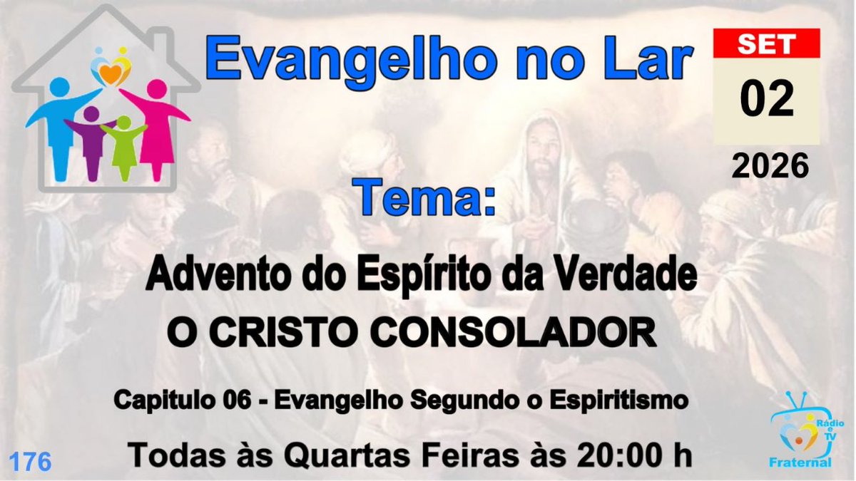FraternalWeb's tweet photo. Evangelho No Lar da Rádio Fraternal - Quartas às 20hs

https://t.co/irXaihOi83

Inscreva-se no canal, ative as notificações, curta, comente e compartilhe com seus contatos.

Assista no YouTube ou TV Fraternal

https://t.co/ua23XPWNd1 

#radiofraternal #evangelhonolar #espiritismo https://t.co/l25AsmslJA