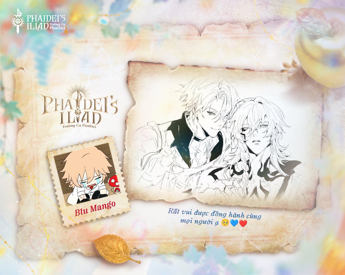 PhaiDeisIliad's tweet photo. ☀️ Artists Spotlight 🍷

Welcome to the epic journey of PhaiDei, Nâm Nâm &amp; Blu Mango. With countless captivating ways of telling stories through art, together, we shall weave an immortal epic of PhaiDei, destined to last forever.

#phaideiitabooth #phaideisiliad https://t.co/jfoGrUJdtN