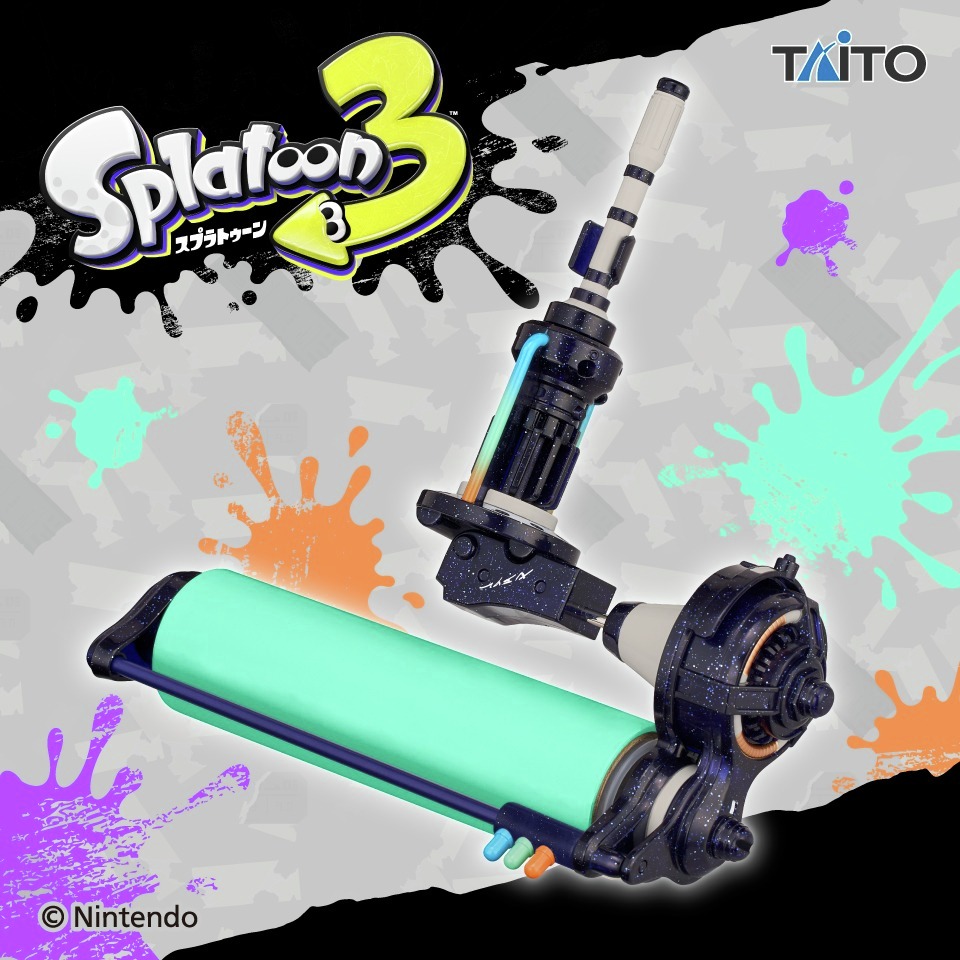 denfaminicogame's tweet photo. 『スプラトゥーン3』“ダイナモローラー冥”のクリーナーが9月下旬よりプライズ向けに登場。インクは出さずにコロコロお掃除できる
https://t.co/3ZrhJWGKi2

モチーフのブキと同じように、吸い込まれそうなボディが印象的。全長は約25㎝ https://t.co/cYWoz9UBb7