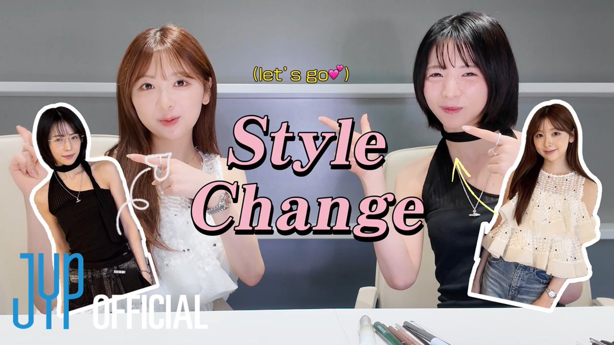 NiziU__official's tweet photo. [NiziU]モノクロズStyle Change⚪️⚫️ | 
正反対のスタイルチェンジにドキドキ ˗ˏˋ♡ˎˊ˗

👚 https://t.co/8ZCsRUtgV7

#MAYA #MIIHI 
#NiziU #ニジュー #니쥬 #WithU https://t.co/j5emLcZGQR