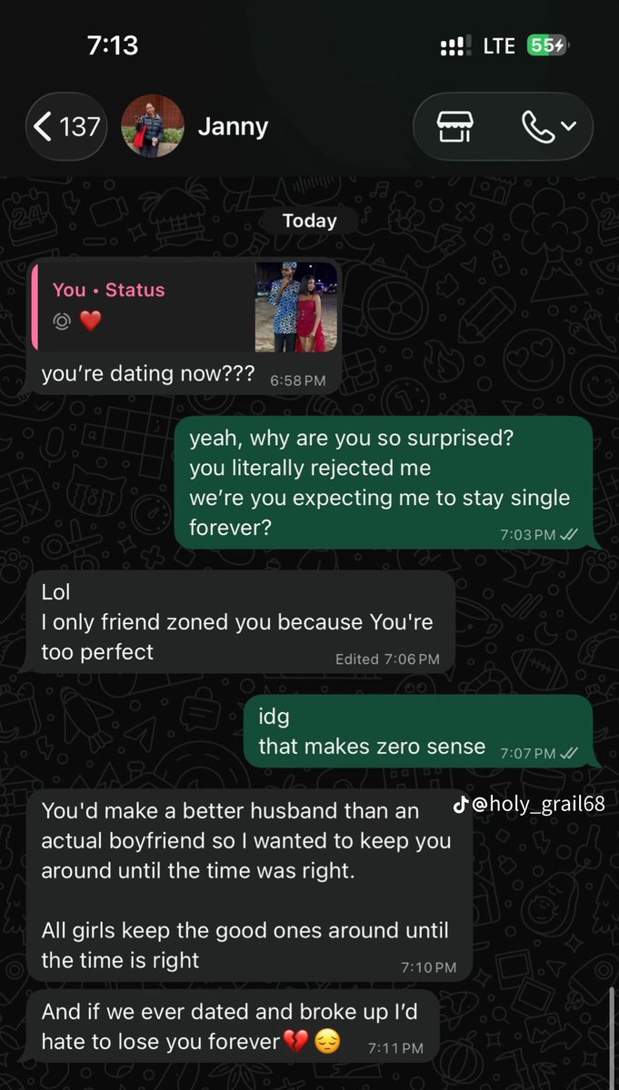 Zamanii_01's tweet photo. Ladies, please stop friend-zoning good men before somebody else discovers what you had. 😭😂💔 https://t.co/CBkyePIoBO