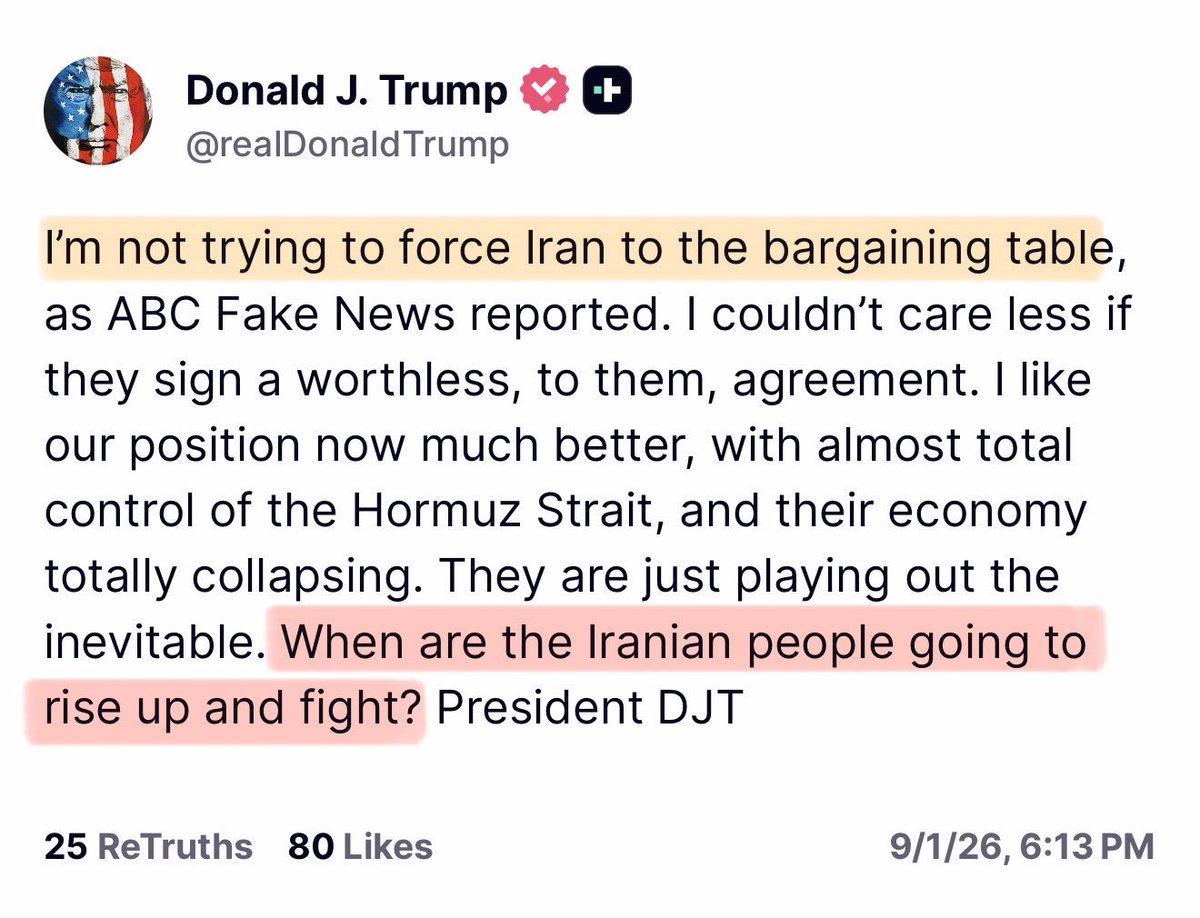 EllieCohanim's tweet photo. “When are the Iranian people going to rise up and fight?” https://t.co/JGARgIhhuh
