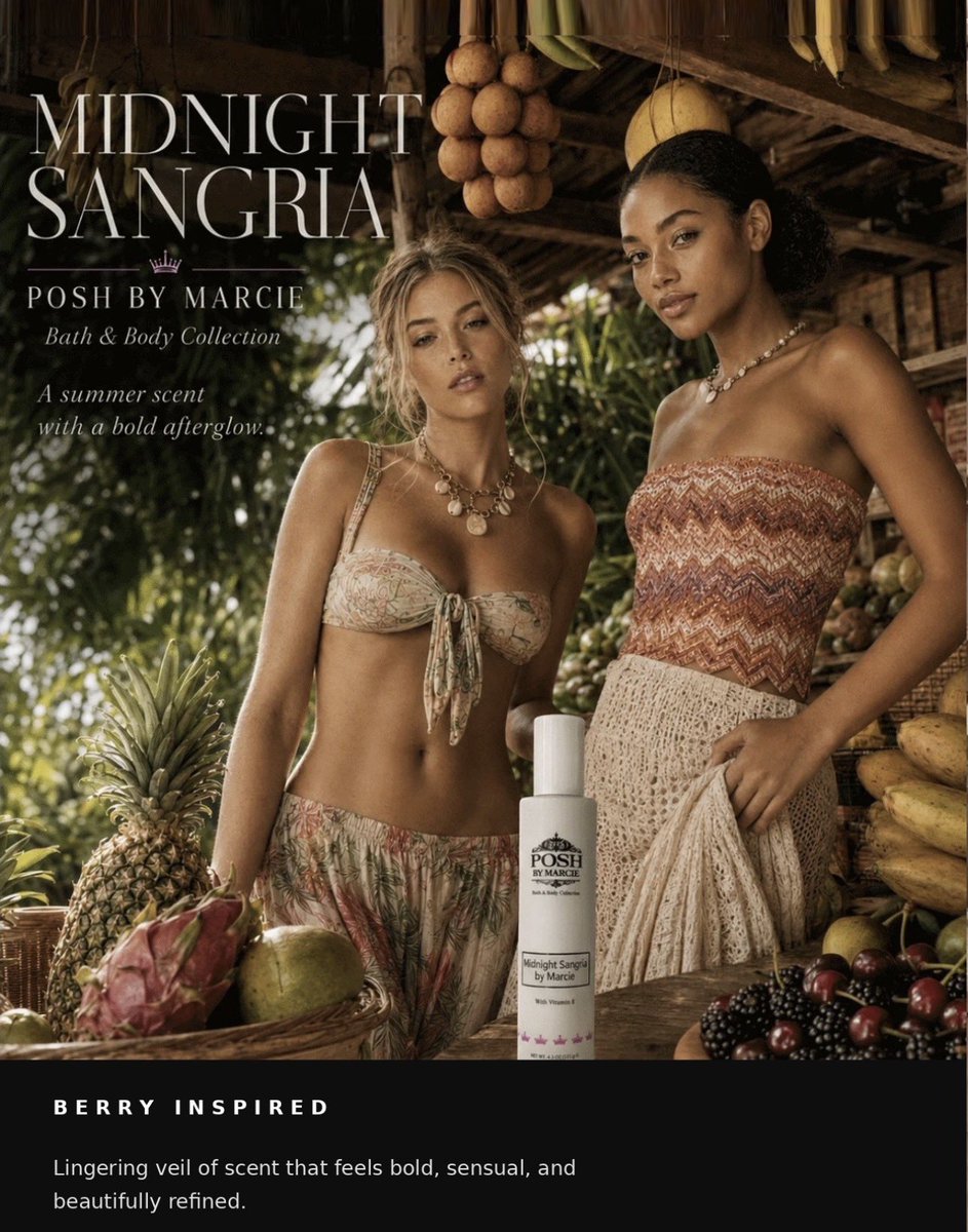 PoshByMarcie's tweet photo. Berry-inspired. Bold after dark.
Discover Midnight Sangria at https://t.co/1vwt2xQnL2

#PoshByMarcie https://t.co/4FO5b1gO8J