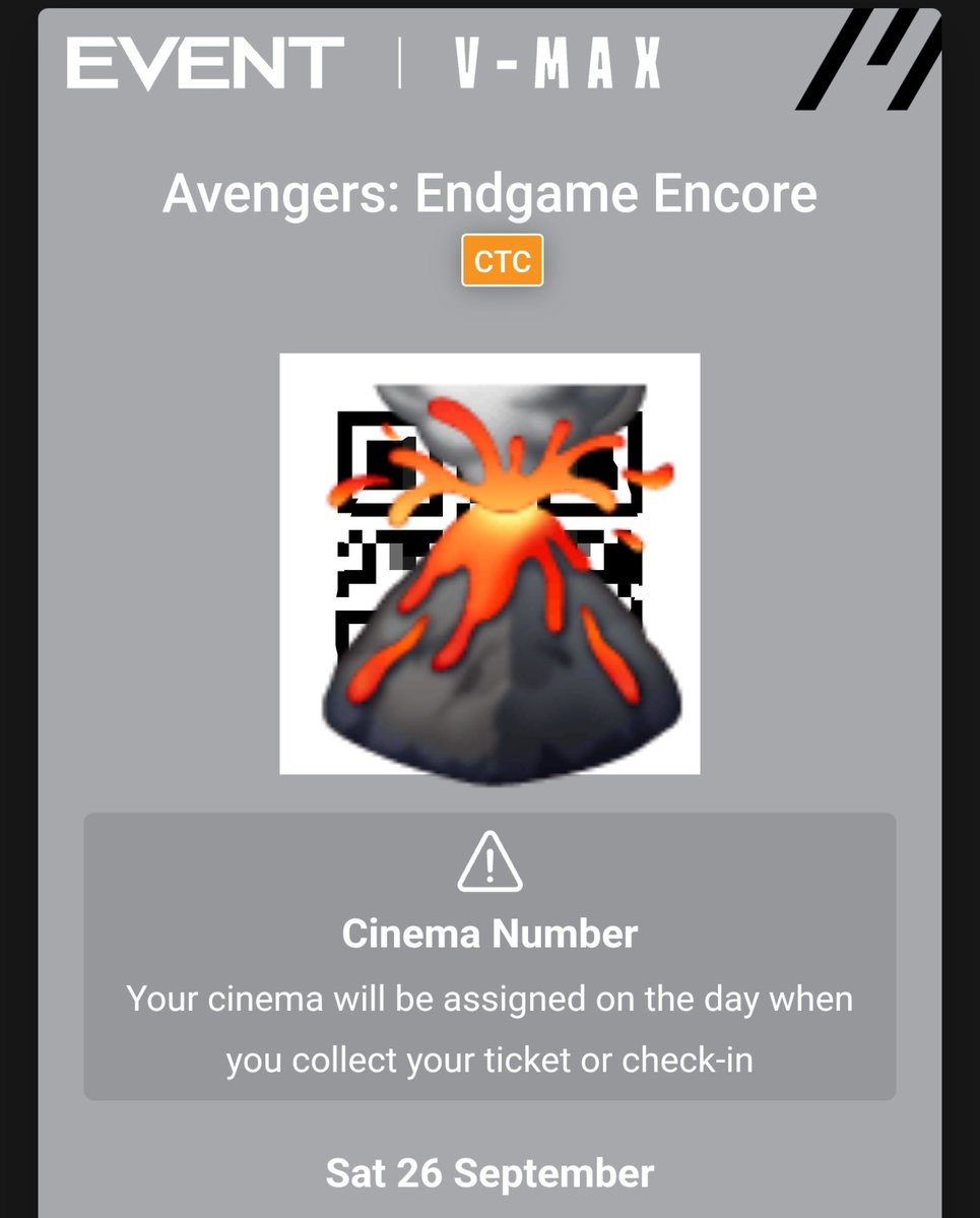 mannan889's tweet photo. #AvengersEndgameEncore Booked!
Expensive as Fu&K 😭
#InfinityVision 🎬 https://t.co/9FwJt9iRlO