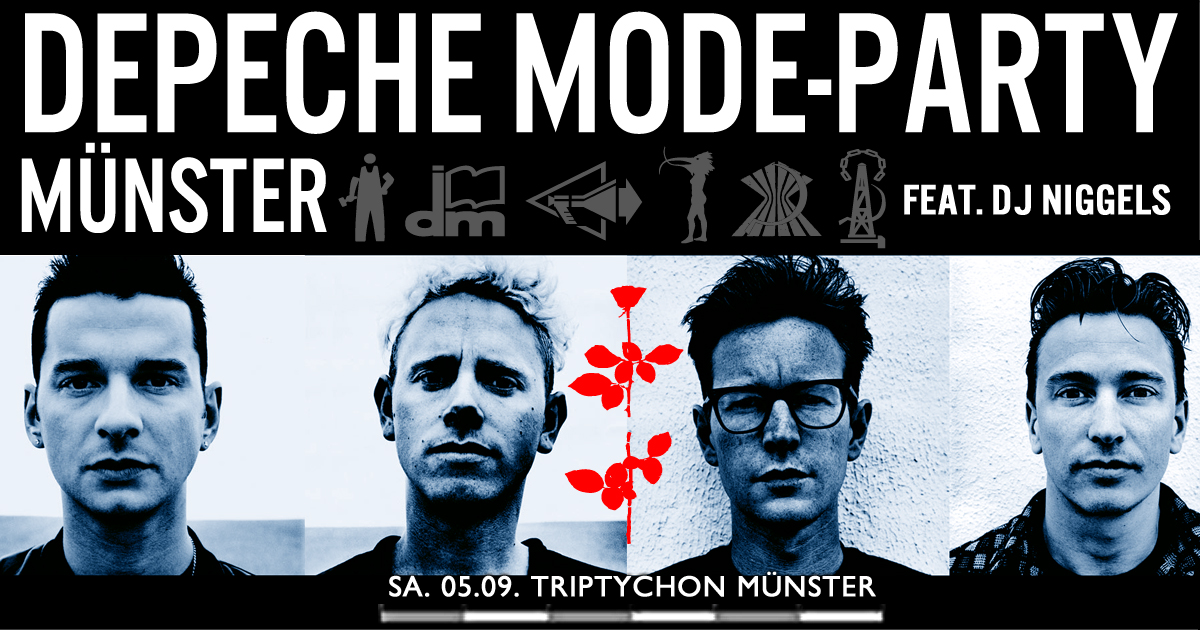 monasteria_net's tweet photo. Samstag ist die Depeche Mode-Party im Triptychon Münster angesagt. 😊 #depechemodeparty #depechemode #muenster #synthpop #davegahan #djniggels #martingore #andyfletcher #dmparty #dmfan #depechemodefan #devotees #münster https://t.co/qzbvGgUNGF