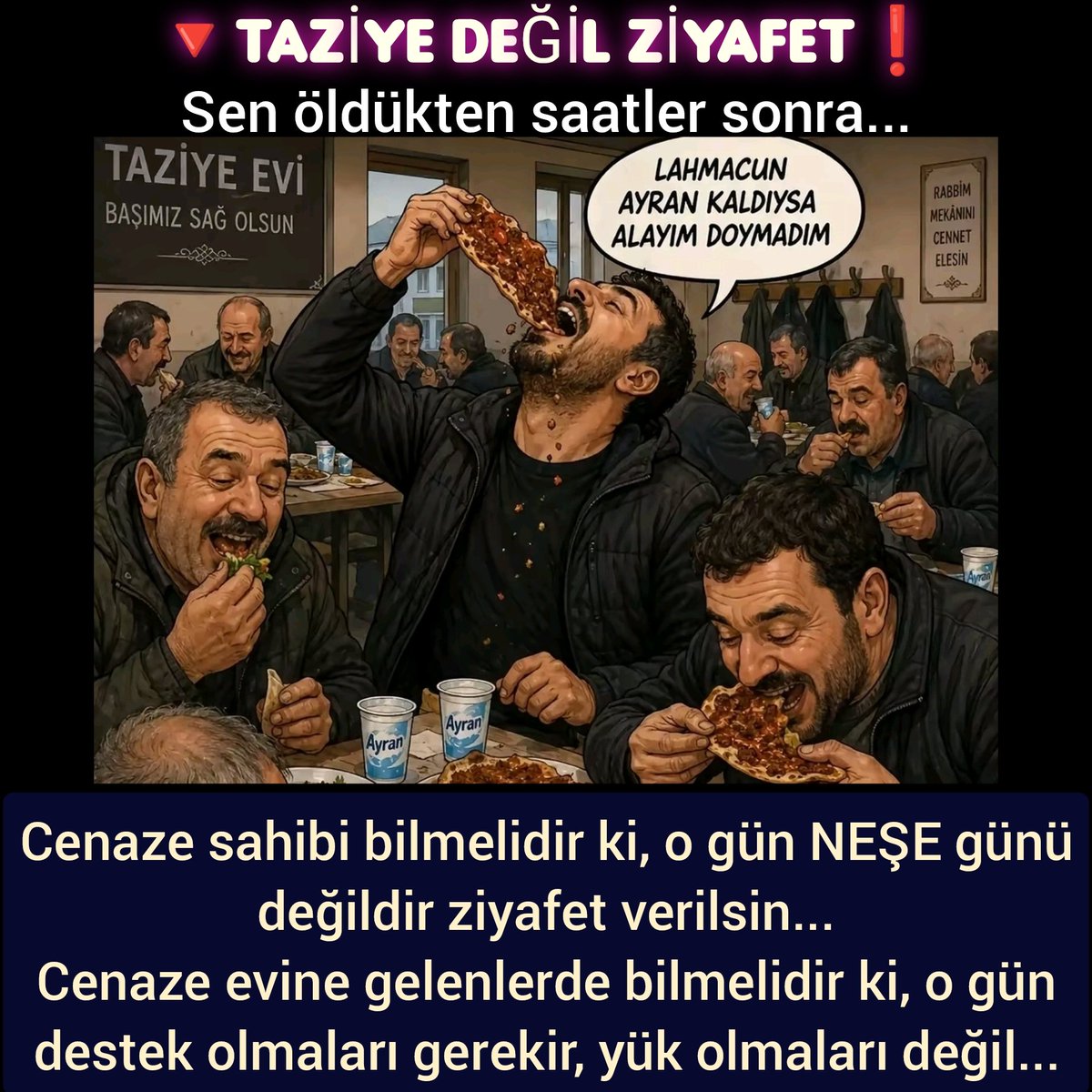 114Tevhid114's tweet photo. 🔻Taziye Değil, Ziyefet❗ https://t.co/E7675Fzh4J