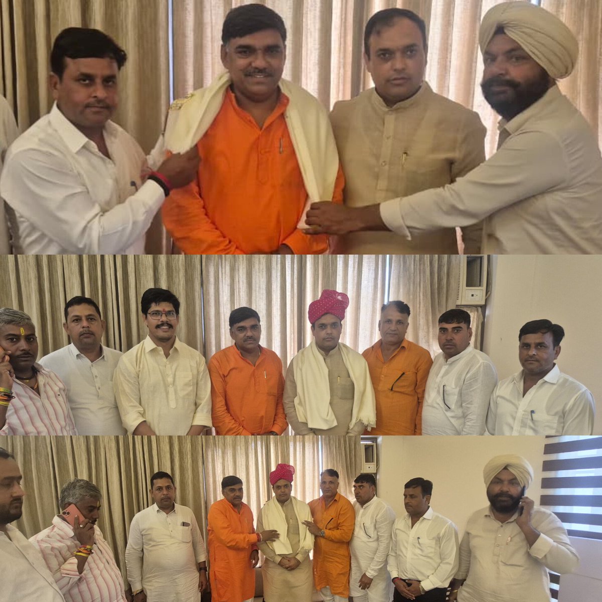 SunilEngineer1's tweet photo. कुरुक्षेत्र भाजपा कार्यालय पर सरपंच एसोसिएशन हरियाणा के प्रधान एवं आदरणीय बड़े भाई श्री जीतेन्द्र खेरा जी से आत्मीय शिष्टाचार भेंट एवं चाय पर सार्थक चर्चा हुई।
#BJP #OBCMorcha #BJPHaryana #Kurukshetra #सबका_साथ_सबका_विकास #संगठन_सर्वोपरि #चाय_पर_चर्चा https://t.co/F7X7365zw8
