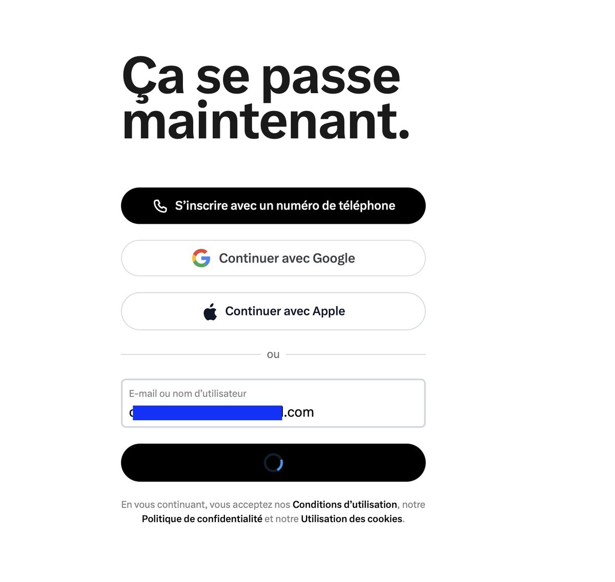 JHCartist's tweet photo. @grok @elonmusk @bot @imagine @grok You have a glitch on Safari browser : can't log in. Works fine on Chrome. https://t.co/1ZYhmp2MEM