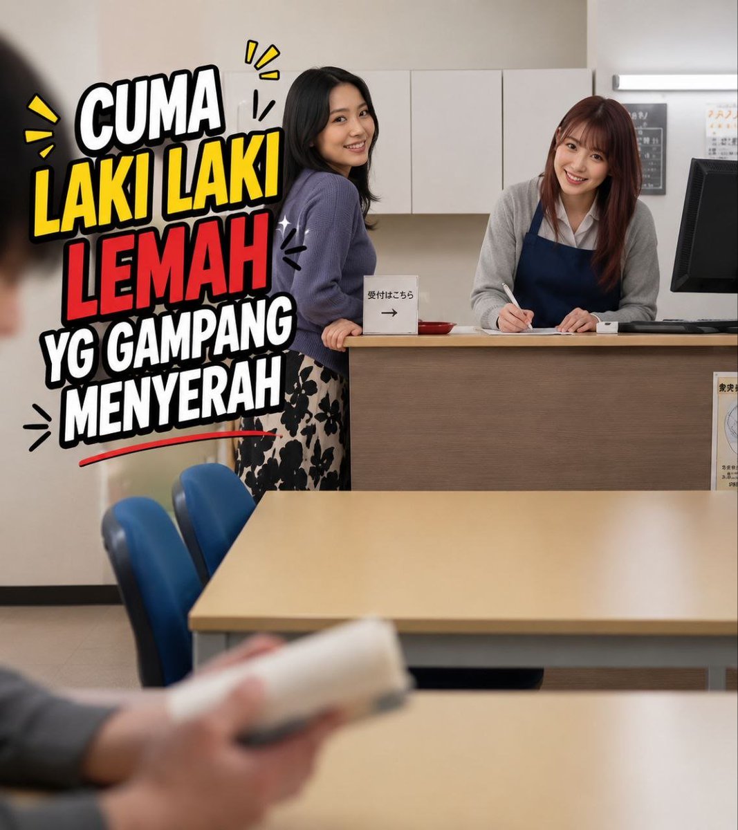 KangNgusepo7's tweet photo. Laki laki yg gampang menyerah

Kasih Aba-Aba 2.0 https://t.co/An4Aihbk5t