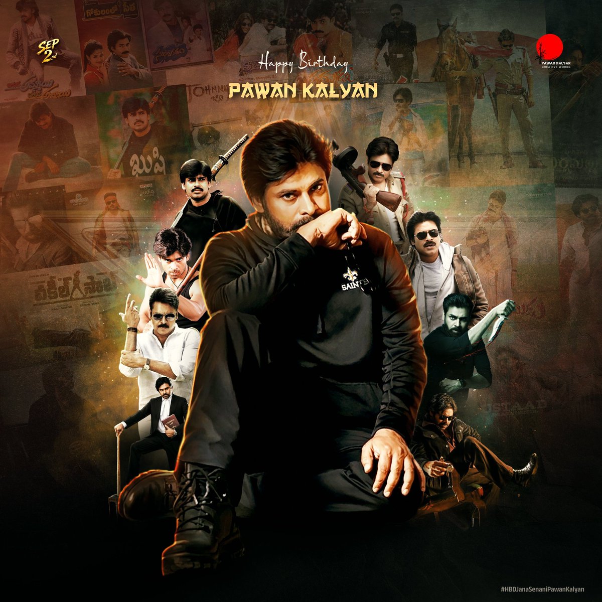 PavansPspk's tweet photo. Happy Birthday, Pawan Kalyan Garu. https://t.co/ghJCQMsRFX