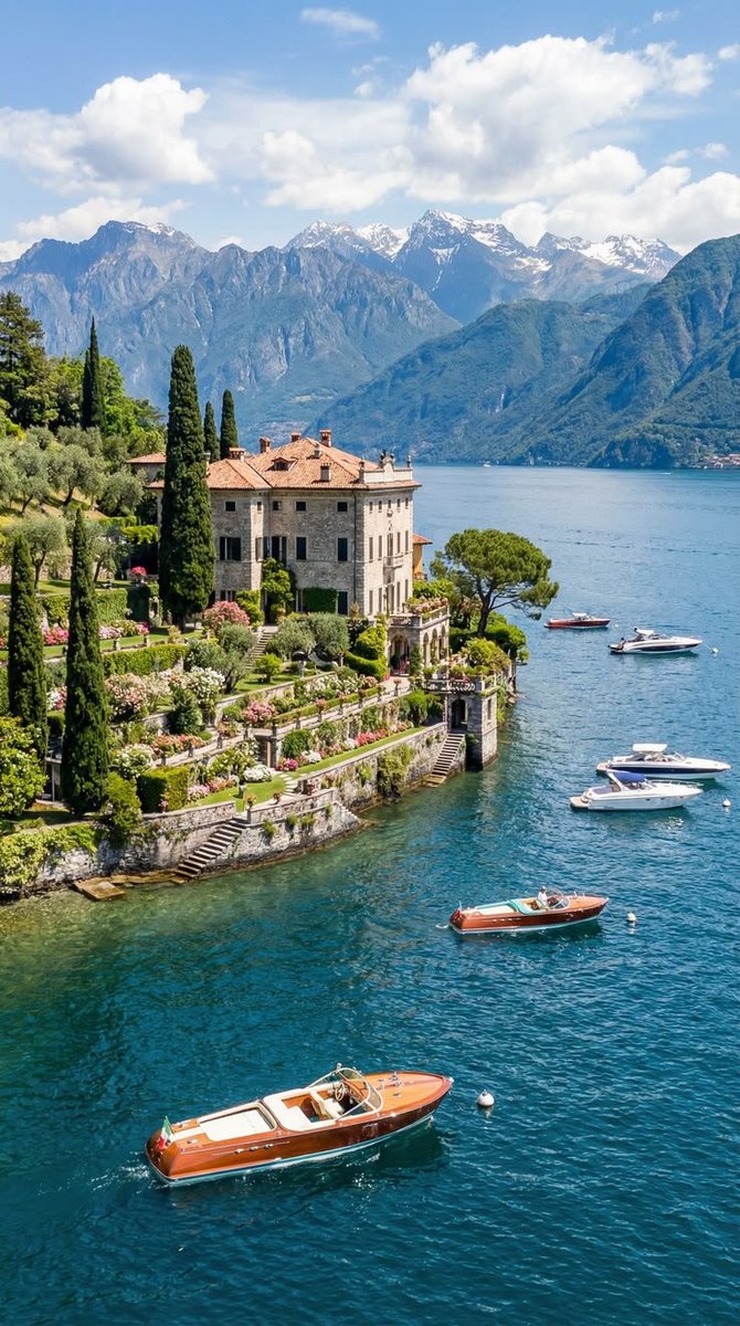 reminiscinbby's tweet photo. Lake Como, Italy https://t.co/NsKefJm7ak