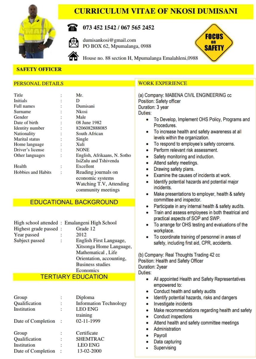 MabasaLeonell's tweet photo. @nasiphim @BafanaSurprise ✨ Upgrade your CV for only R150! ✨
Editable, ATS-friendly &amp; beautifully designed.
Attached designs are just examples.

📞 076 804 5350 | 📧 onepagecvad@gmail.com https://t.co/w1idAfMq1S