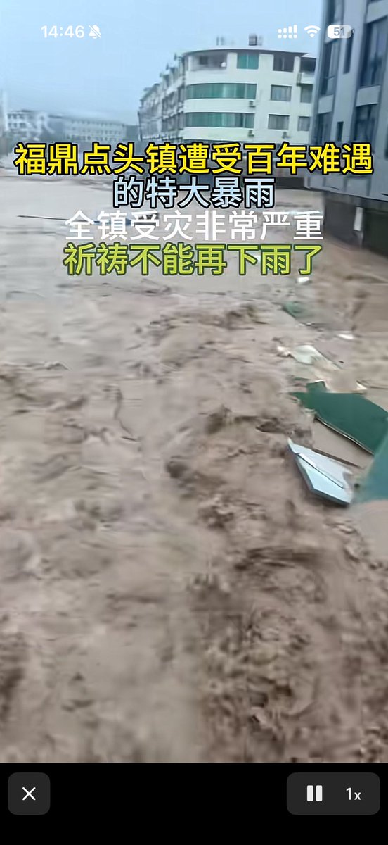 YING14501's tweet photo. 今年的洪水特別多！福建福鼎也暴雨被淹了，這個世界怎麼了 https://t.co/PqQt1cdB0g