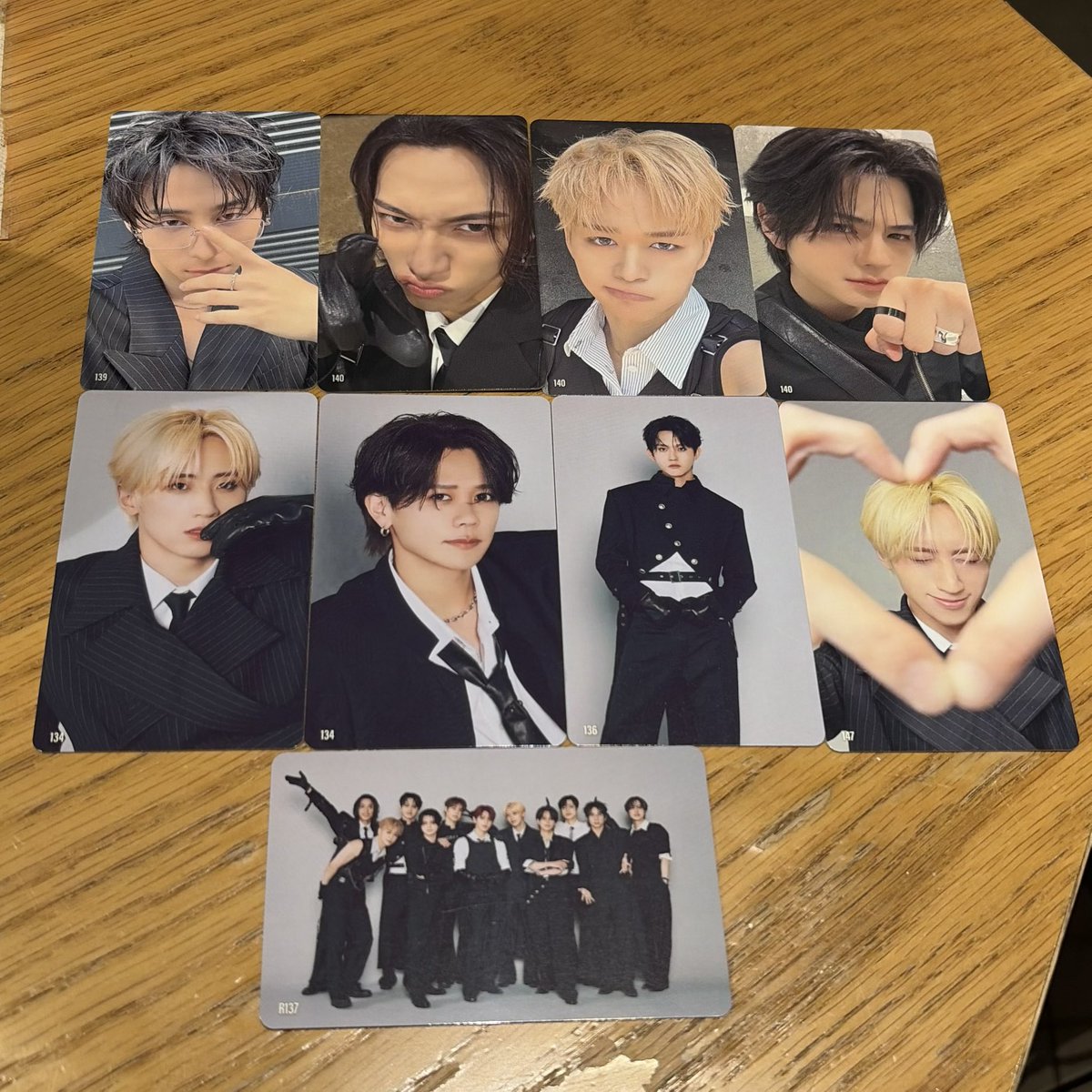 m1ay68n's tweet photo. INI 大丸 ポップアップ POPUP ラントレ 交換

【譲】池﨑 140
後藤 140
許シュウ 134.147
田島 136
西 139
藤牧 134
松田 140
全員 R137

【求】木村、髙塚

大丸付近におります。
お気軽にお声掛けください！

 #INI交換  #INI譲 https://t.co/9f4jy05Z9s