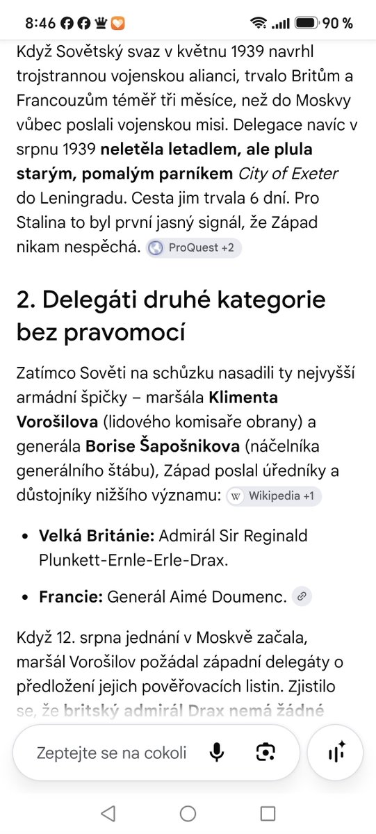 JanMiklassl1d's tweet photo. @Bloo_cz @karel_nemeth Vrať se na ZŠ, Honzíku, a nevyrušuj vzdělané lidi🤣. SSSR se pouze zařídil podle sebe,když Stalin viděl, že GB zjevně CHCE,aby Hitler v důsledku zaútočil na SSSR a ve Francii vládnou stupidi. O polské BLBOSTI ani nemluvě. Ti následně dostali, k čemu logicky svoji debilitou spěli. https://t.co/EmKGYFj3io