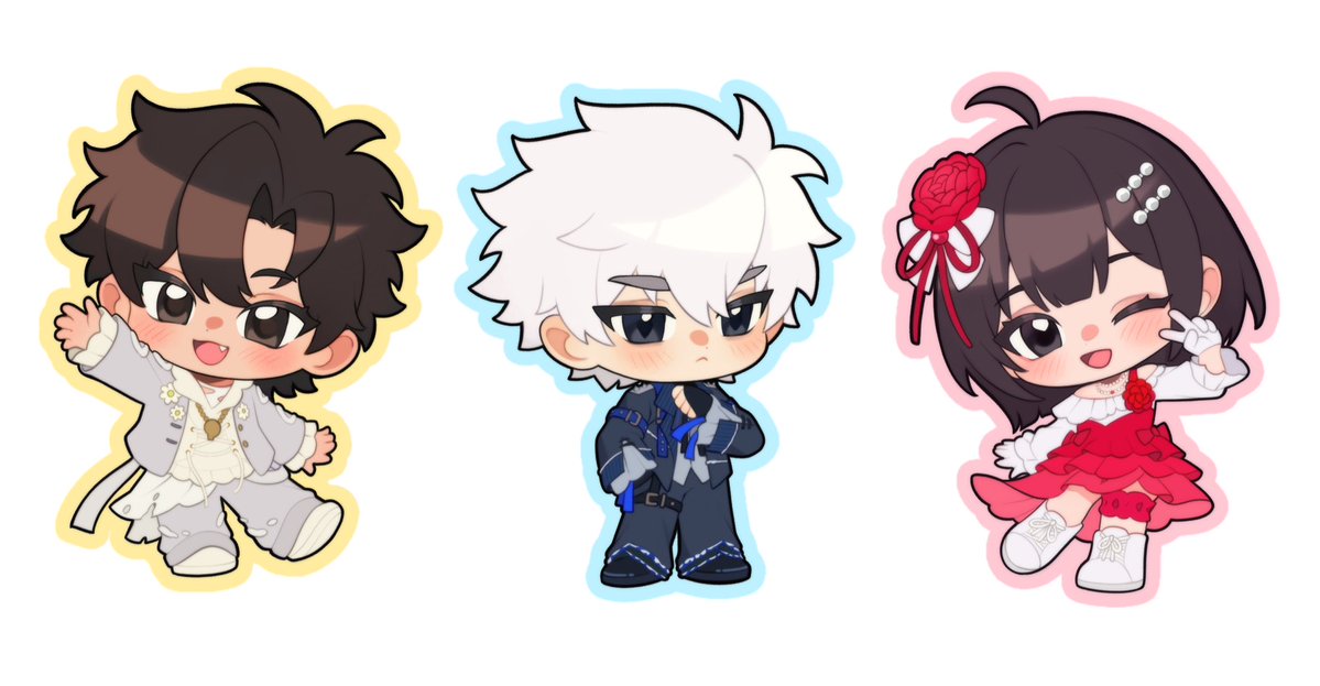 peachiiri's tweet photo. DREAMOUT CHIBIS #linkclick #时光代理人 https://t.co/zkrqnQLOcX