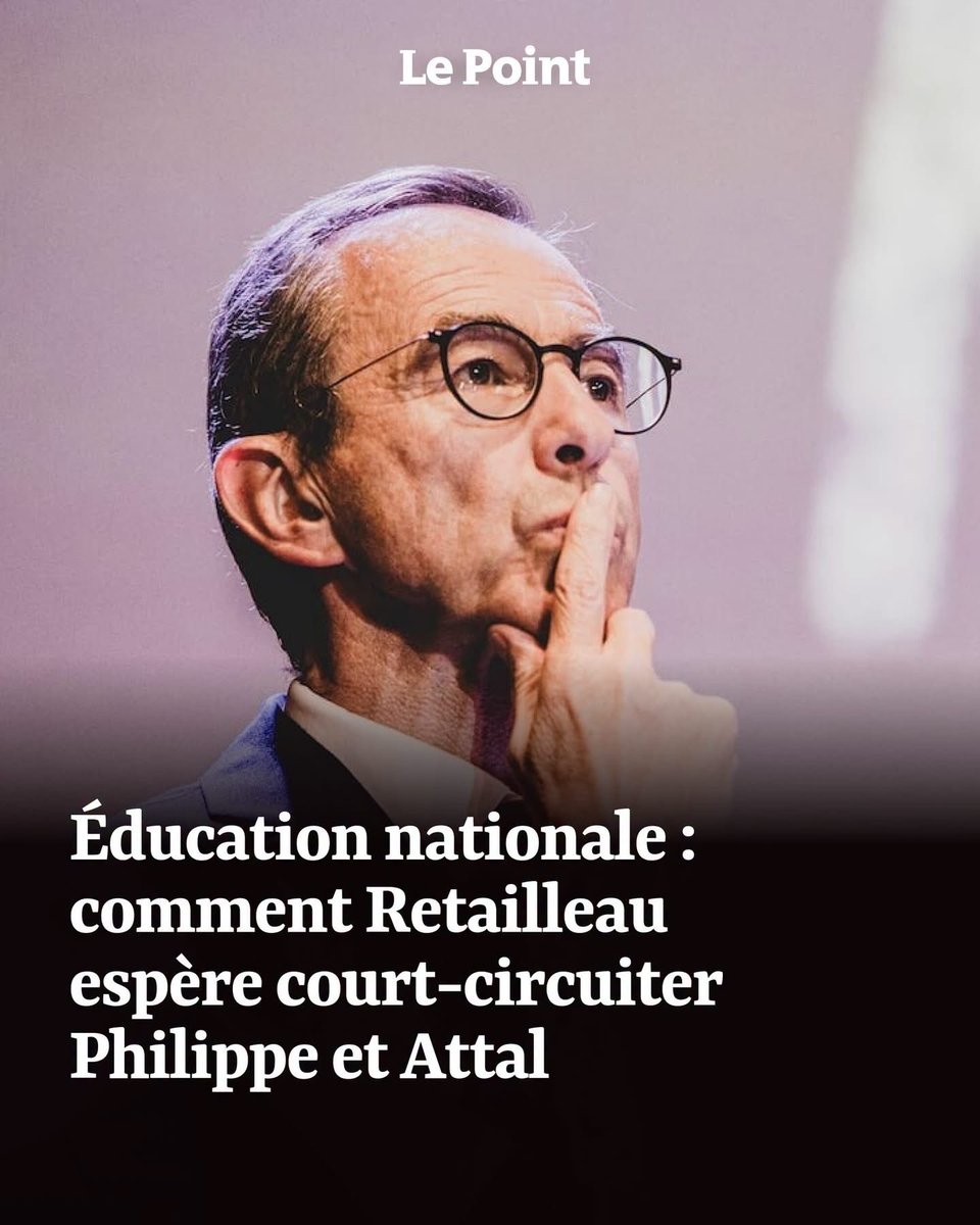 max_brisson's tweet photo. Éducation nationale :Un excellent article qui revient sur le rendez-vous de Boulogne-Billancourt où @BrunoRetailleau a présenté la révolution culturelle qu’il entend conduire pour l’École. 
https://t.co/AvRwkus1Wq
via @LePoint https://t.co/RJbdj27at9