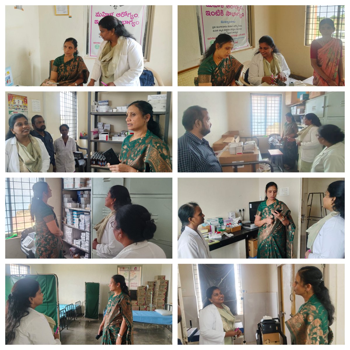 dmho_sangareddy's tweet photo. Dr. K. Lalitha Devi, DM&amp;HO visited PHC Bilalpur on 2/9/26 &amp; conducted comprehensive inspection of the facility. She verified the records &amp; registers, inspected the medical stores, ILR &amp; vaccination storage arrangements, laboratory &amp; labour room facilities. https://t.co/EbWViSHSag