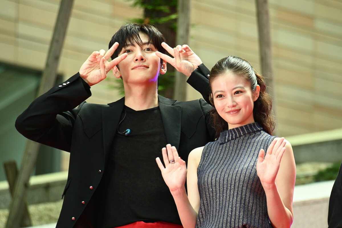 eiga_natalie's tweet photo. チ・チャンウク×今田美桜「メリーベリーラブ」撮影秘話語る、大泉洋は「俺もジェントル」

🍓日テレDRAMA SHOWCASEレポはこちら
https://t.co/3P4aUQ3a1W

#チ・チャンウク #今田美桜 https://t.co/gAj1n8EsHc