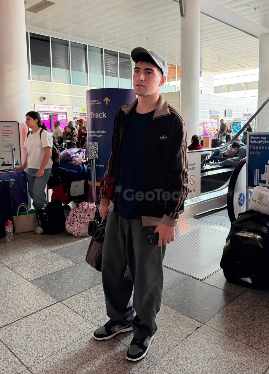 now_arsenaI's tweet photo. 17-year-old Andria Bartishvili on his way to London to complete his move to Arsenal.

Every top team in Europe was after him, but Arsenal have won the race.

🤝 with @Geo__team https://t.co/CHH1zwEIA7