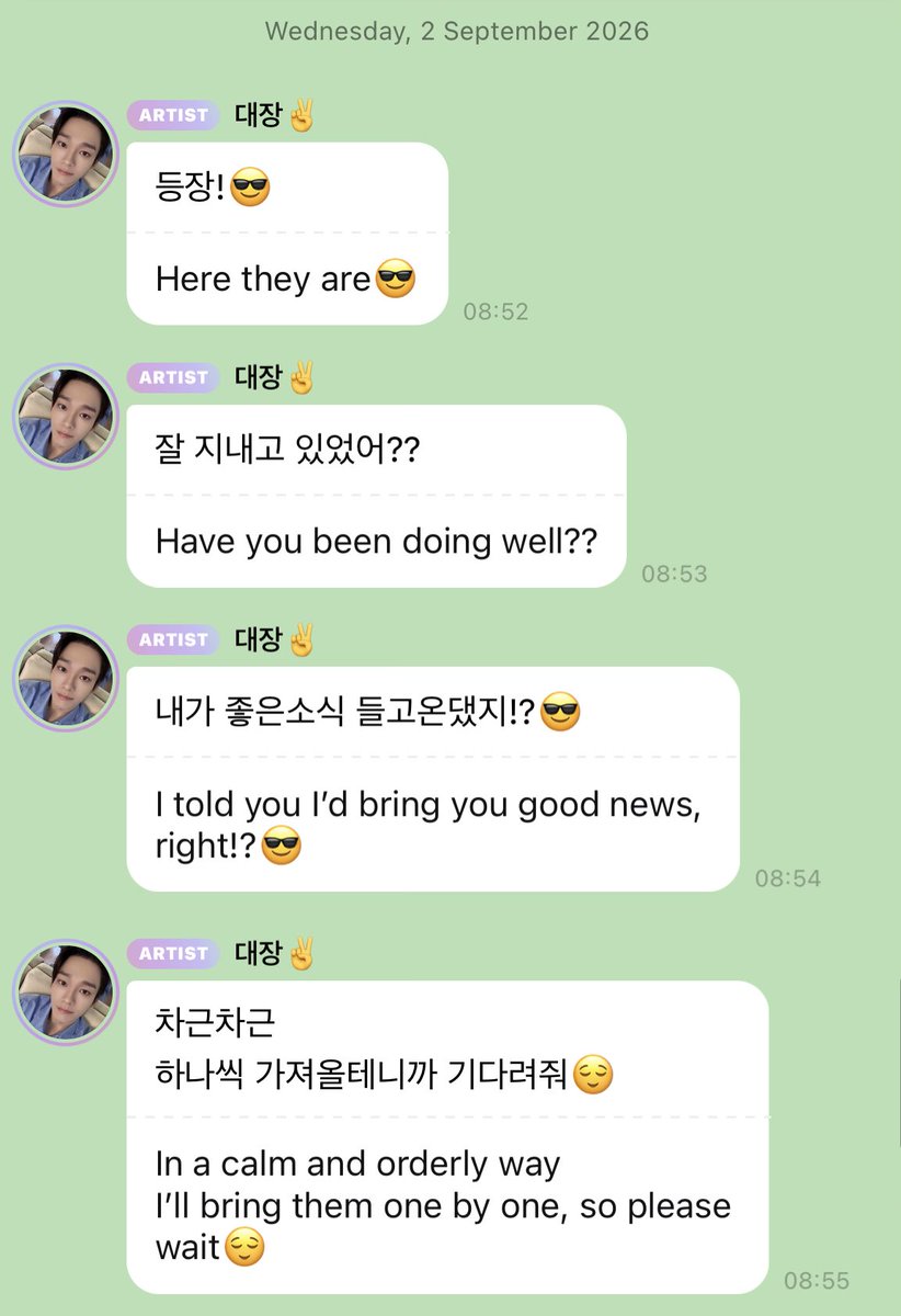 CBXinity's tweet photo. @Baekie_bum look at what chens update. their comeback is really true https://t.co/b3zTtCWIao