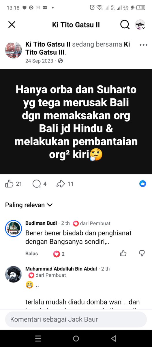 agama_nusantara's tweet photo. #menolaklupa #tolakmayoritasasiagama #islamktp #indonesiamayoritasislam #jasmerah https://t.co/K7qqgyjipR