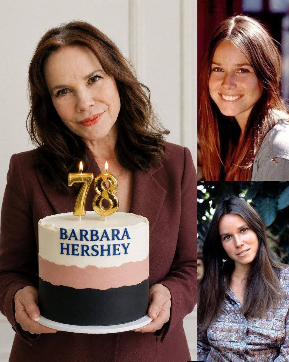 Usastar01's tweet photo. Happy 78th Birthday to Barbara Hershey! 🎂✨

#happybirthday #usa #BarbaraHershey https://t.co/UeMtnasnkX