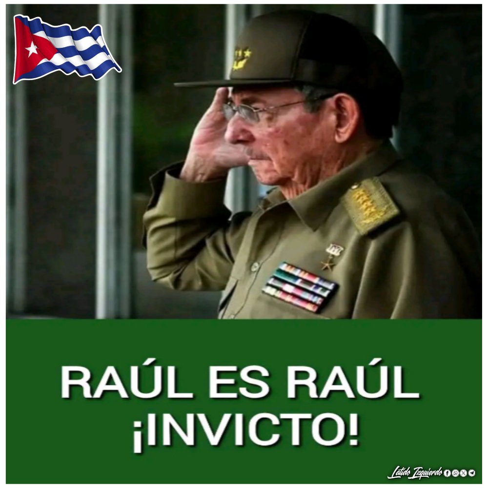 Latido_Izquierd's tweet photo. Intentan ponerle fecha a lo que no pueden controlar, pero la historia siempre les lleva la delantera.

Raúl ya está multiplicado en la conciencia y en la fuerza organizada de un pueblo que no olvida y que sabe de dónde viene.

✍️ BMCV

#RaúlEsRaúl ✊
#LatidoIzquierdo 🤝 https://t.co/wVkwzVhiCe